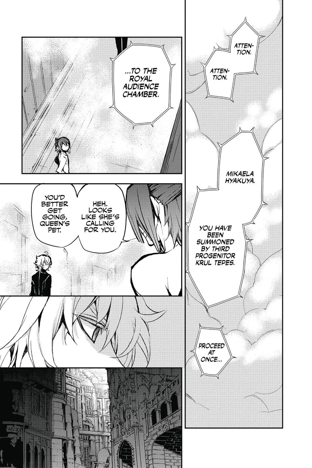 Read Seraph of the End Vampire Reign Manga Online