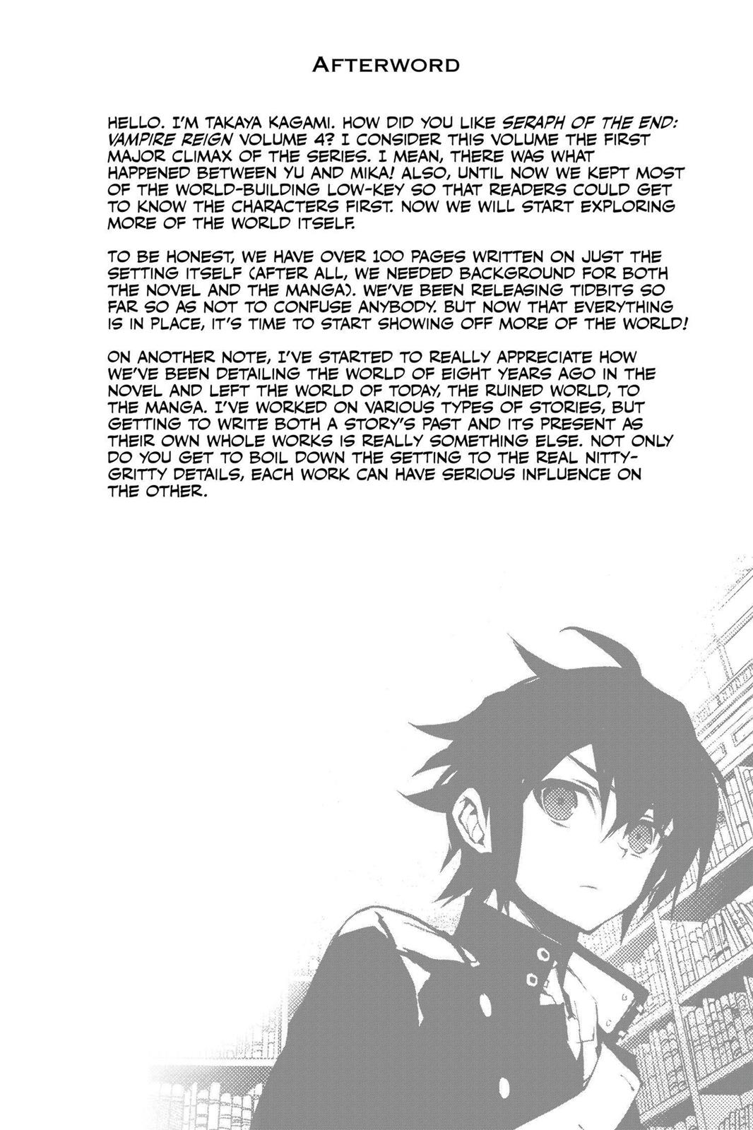 Read Seraph of the End Vampire Reign Manga Online