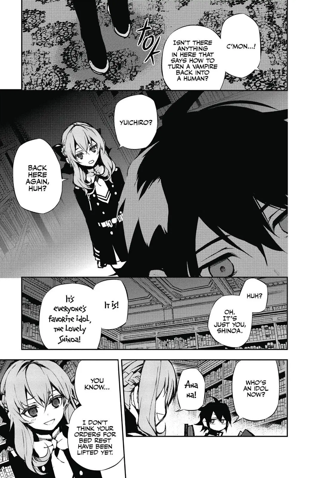 Read Seraph of the End Vampire Reign Manga Online
