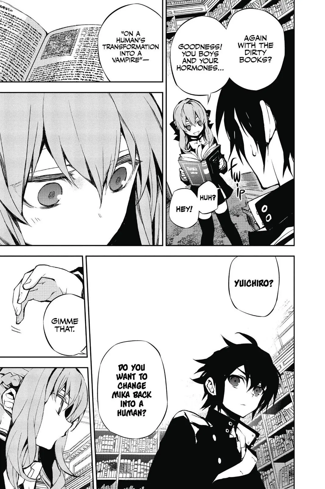 Read Seraph of the End Vampire Reign Manga Online