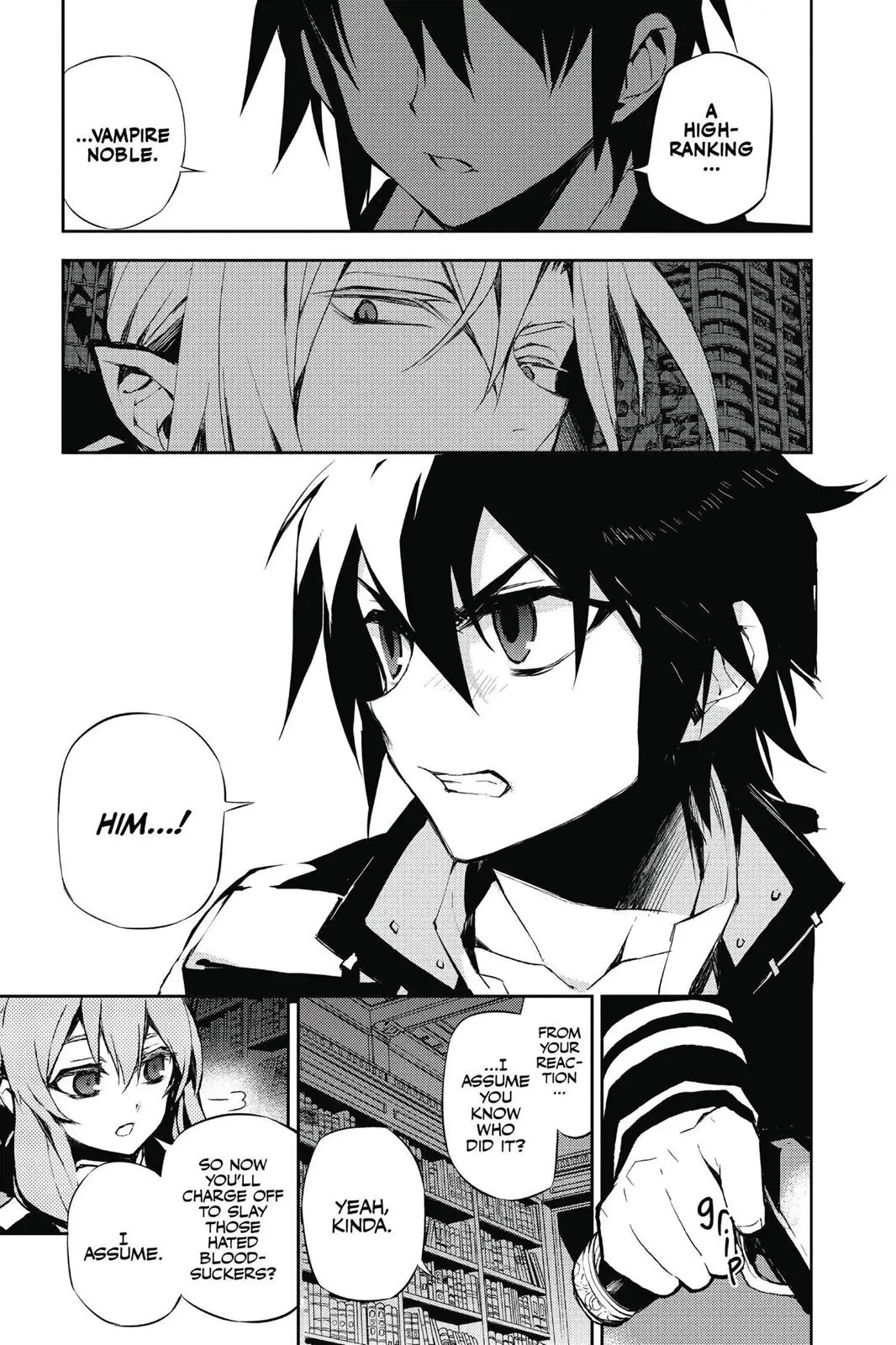 Read Seraph of the End Vampire Reign Manga Online