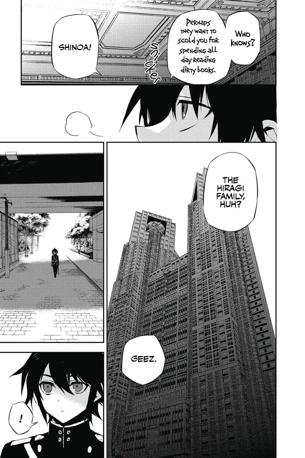 Read Seraph of the End Vampire Reign Manga Online