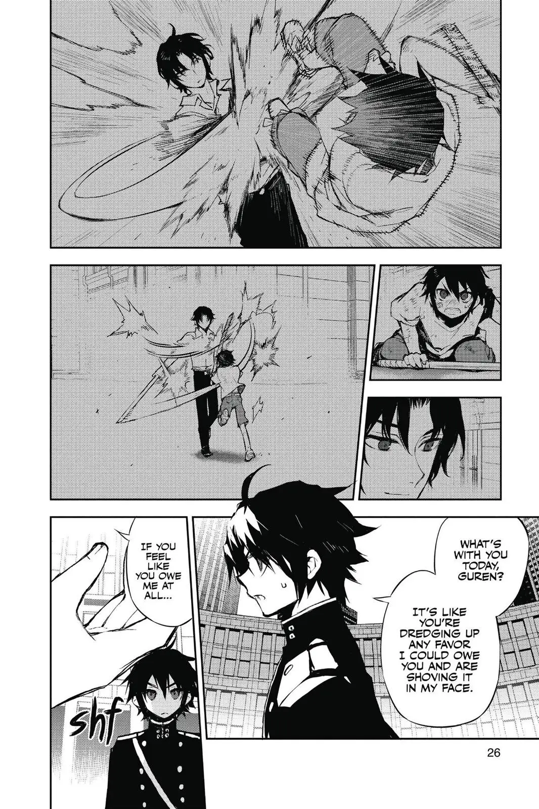 Read Seraph of the End Vampire Reign Manga Online