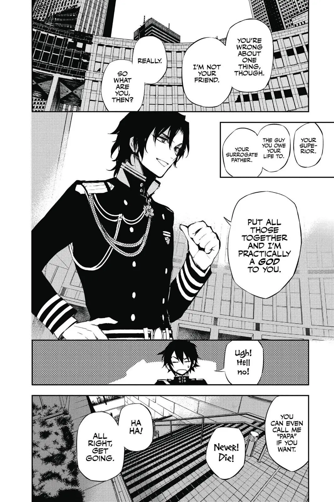 Read Seraph of the End Vampire Reign Manga Online