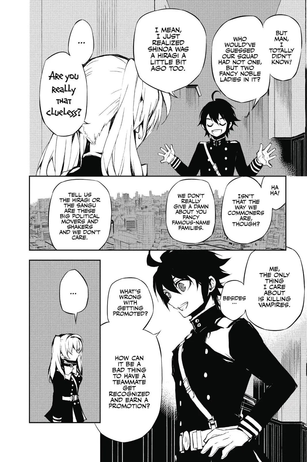 Read Seraph of the End Vampire Reign Manga Online