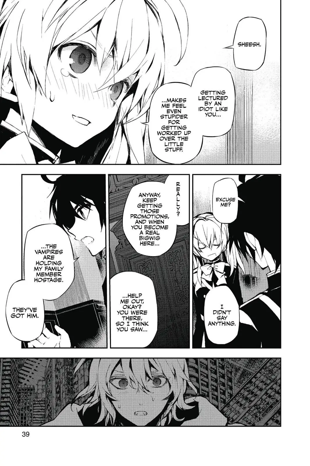 Read Seraph of the End Vampire Reign Manga Online