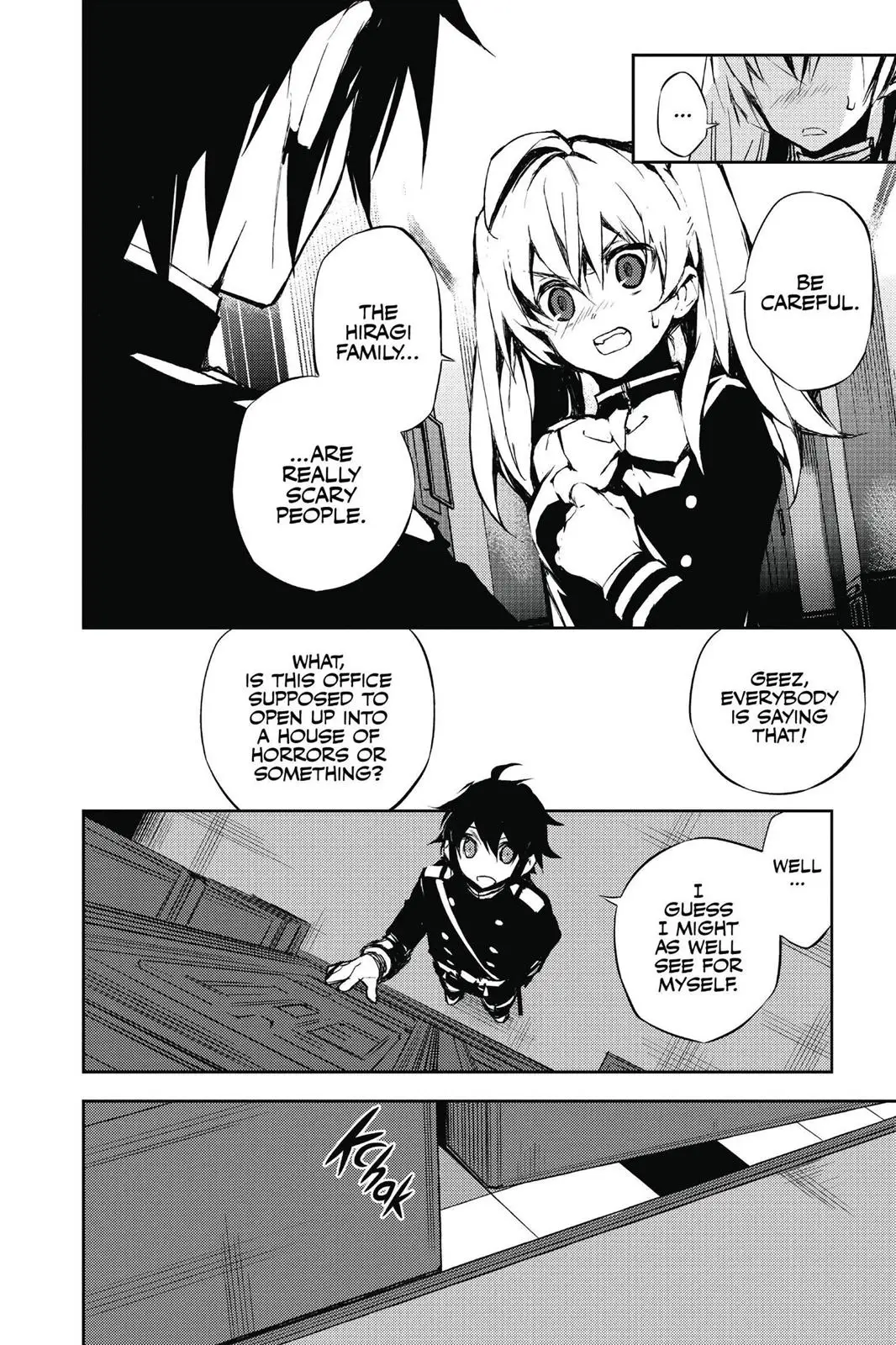 Read Seraph of the End Vampire Reign Manga Online