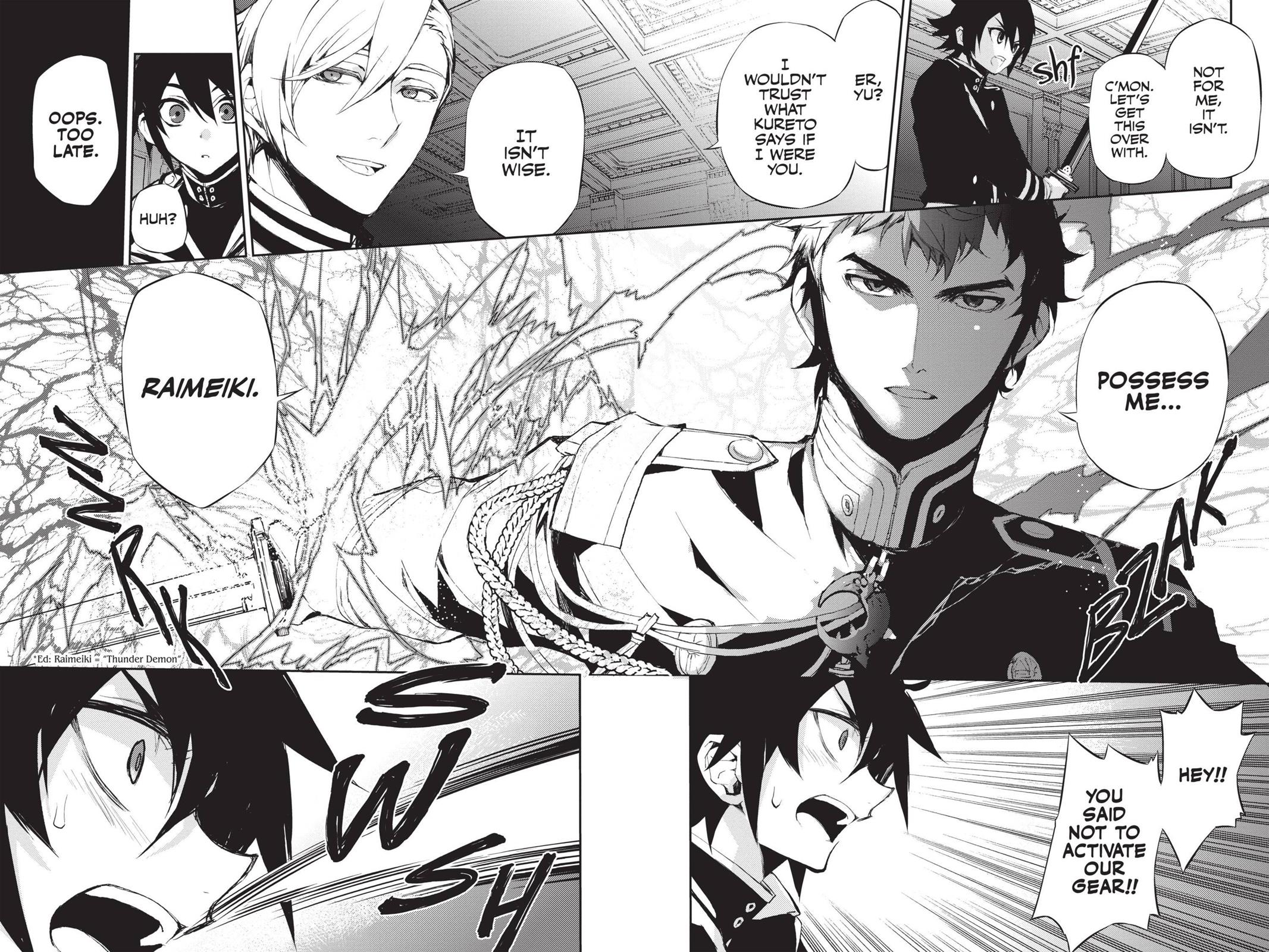 Read Seraph of the End Vampire Reign Manga Online