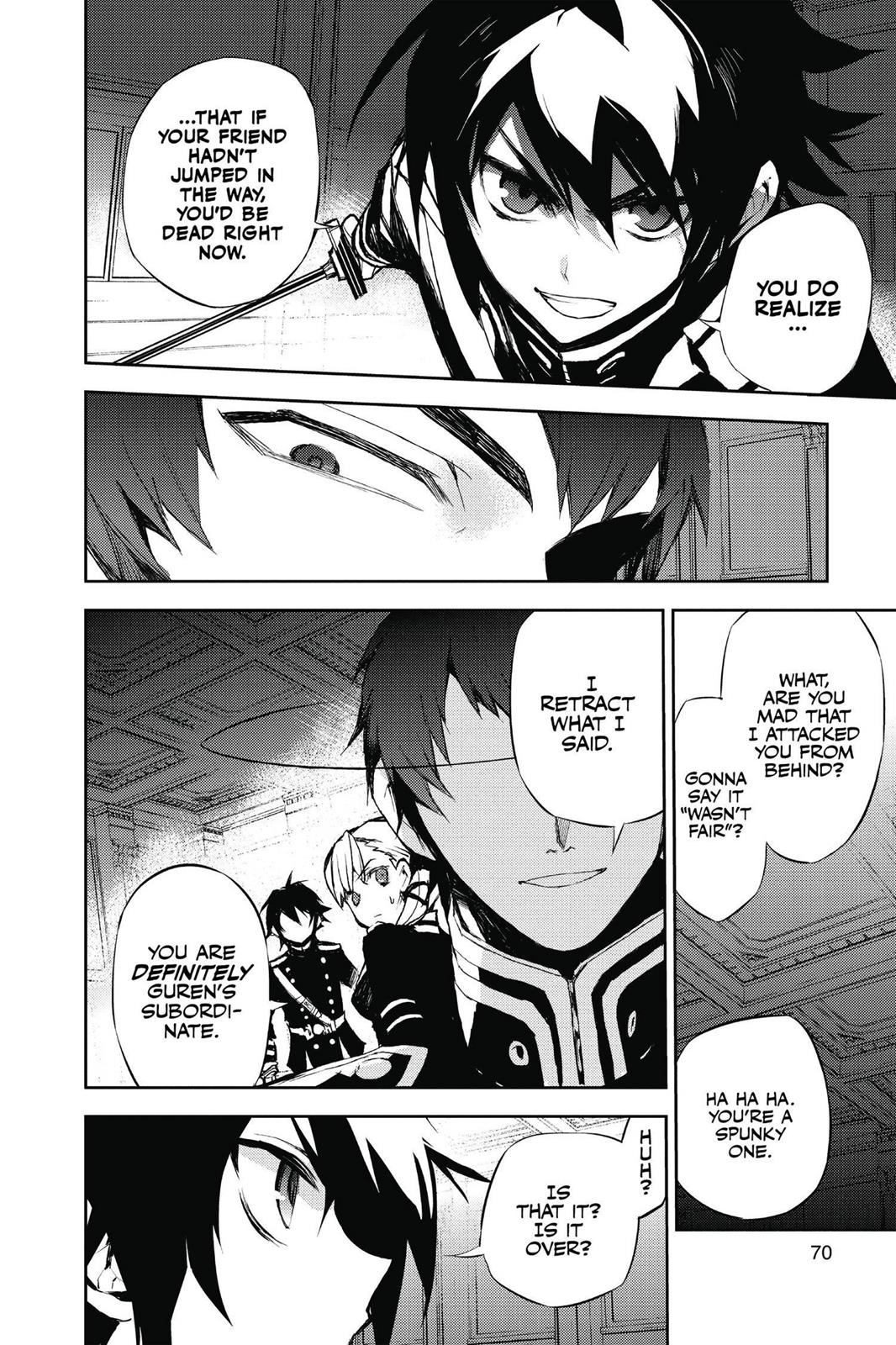 Read Seraph of the End Vampire Reign Manga Online