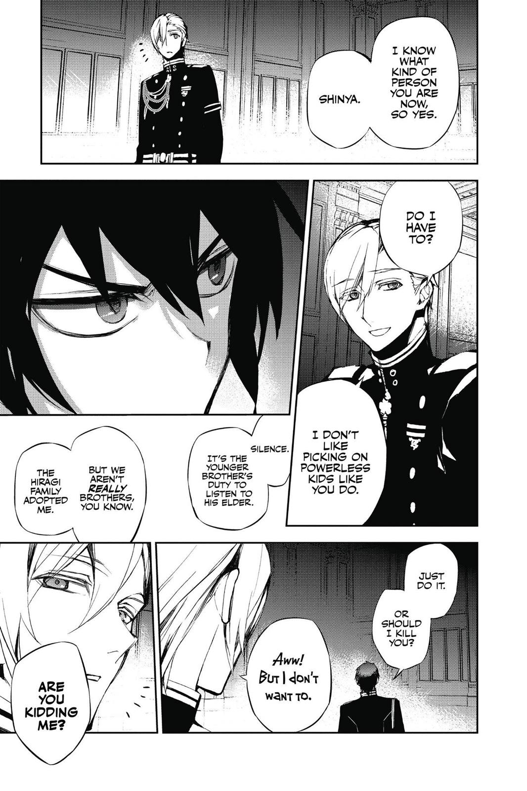 Read Seraph of the End Vampire Reign Manga Online