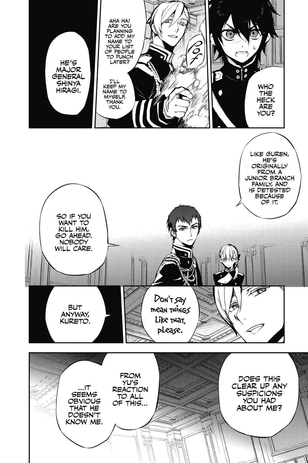 Read Seraph of the End Vampire Reign Manga Online