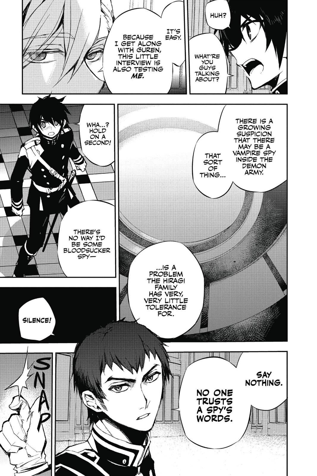 Read Seraph of the End Vampire Reign Manga Online