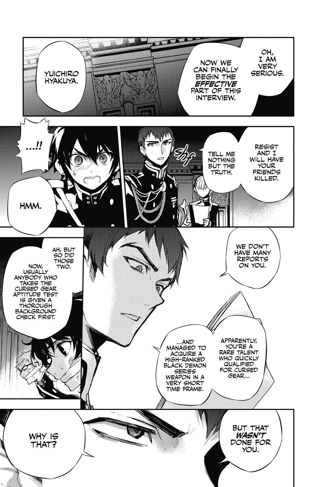Read Seraph of the End Vampire Reign Manga Online