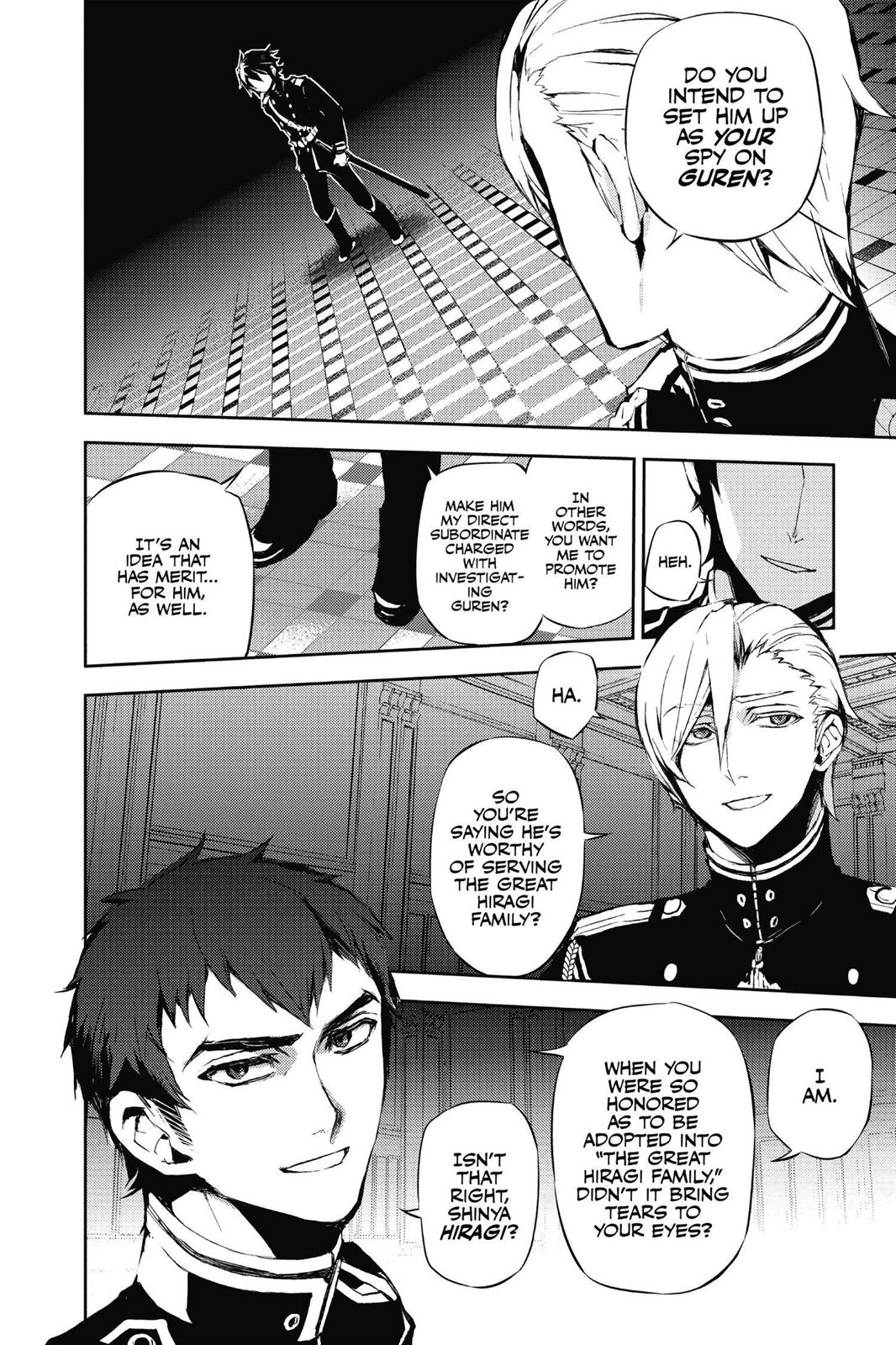 Read Seraph of the End Vampire Reign Manga Online