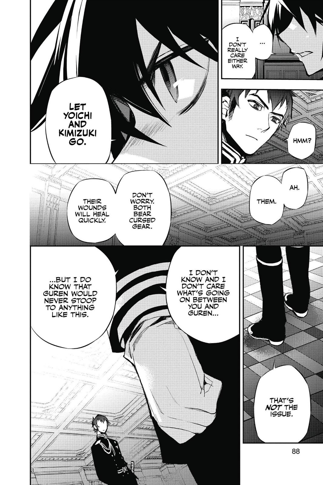 Read Seraph of the End Vampire Reign Manga Online
