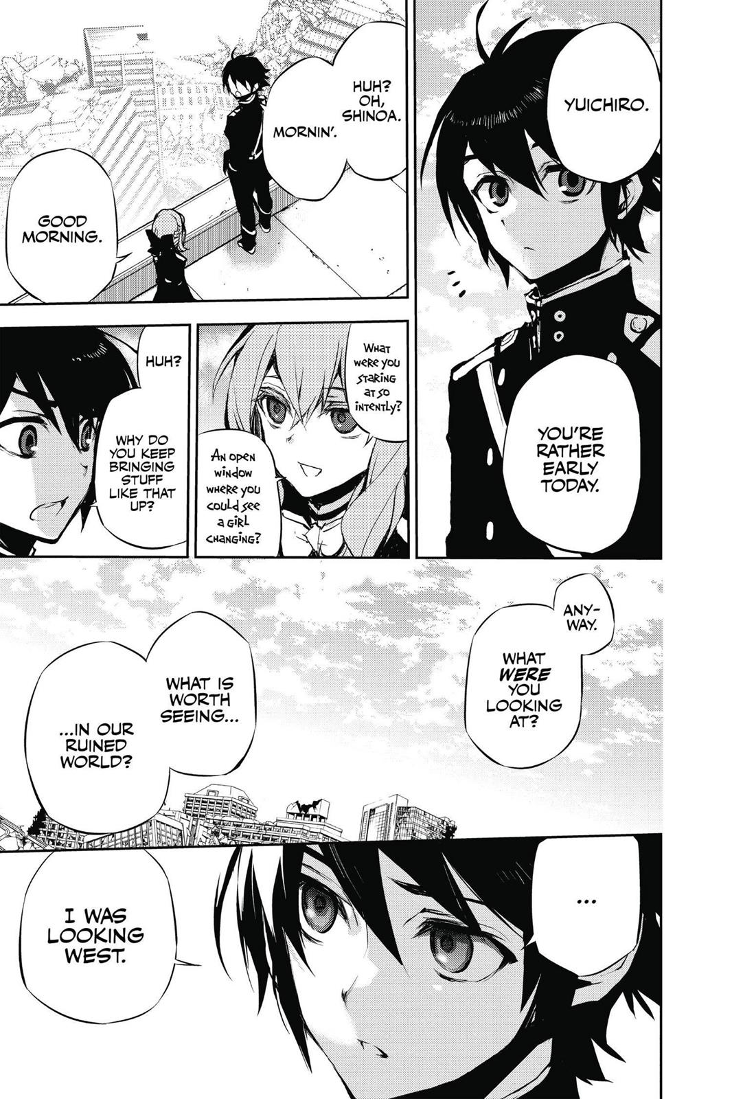 Read Seraph of the End Vampire Reign Manga Online