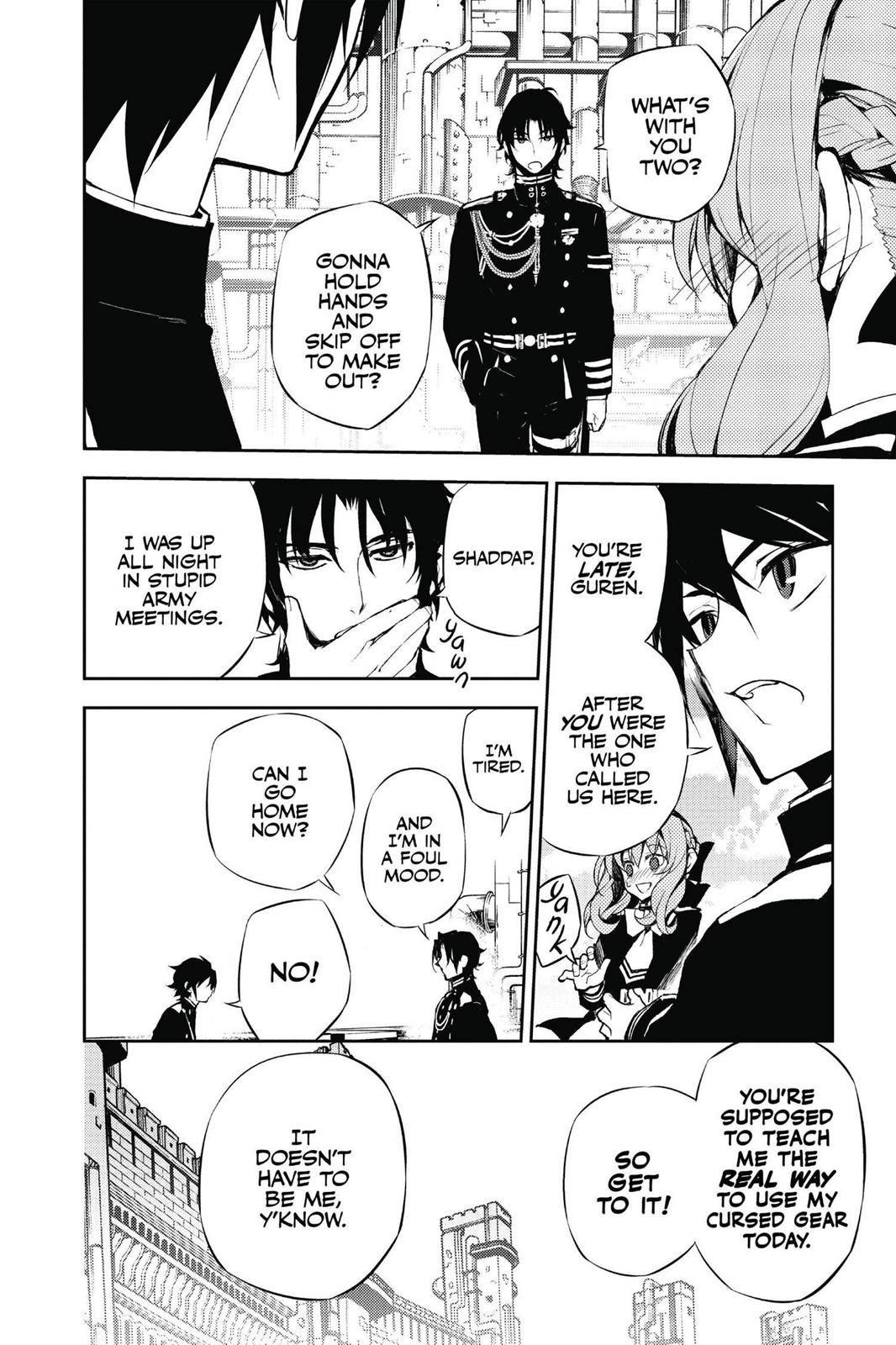 Read Seraph of the End Vampire Reign Manga Online