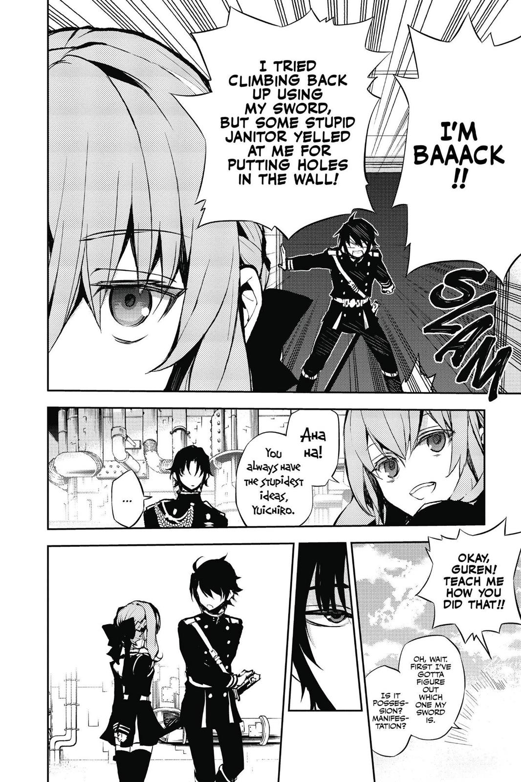 Read Seraph of the End Vampire Reign Manga Online