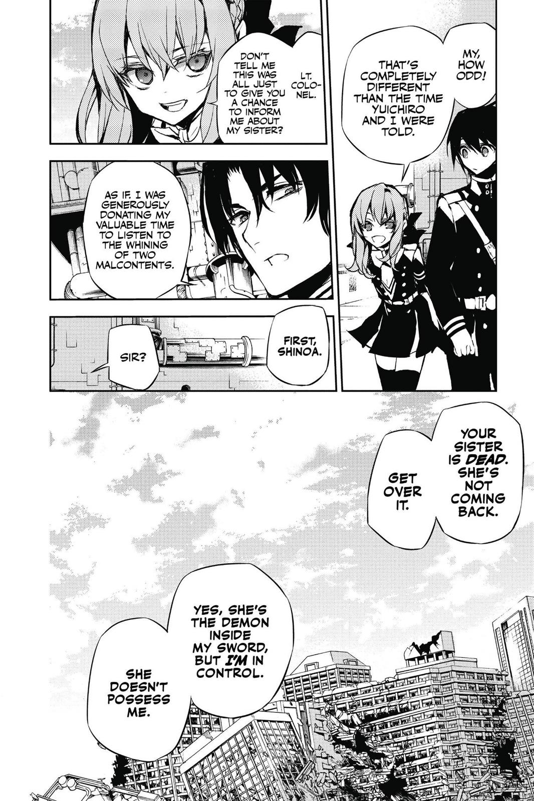 Read Seraph of the End Vampire Reign Manga Online