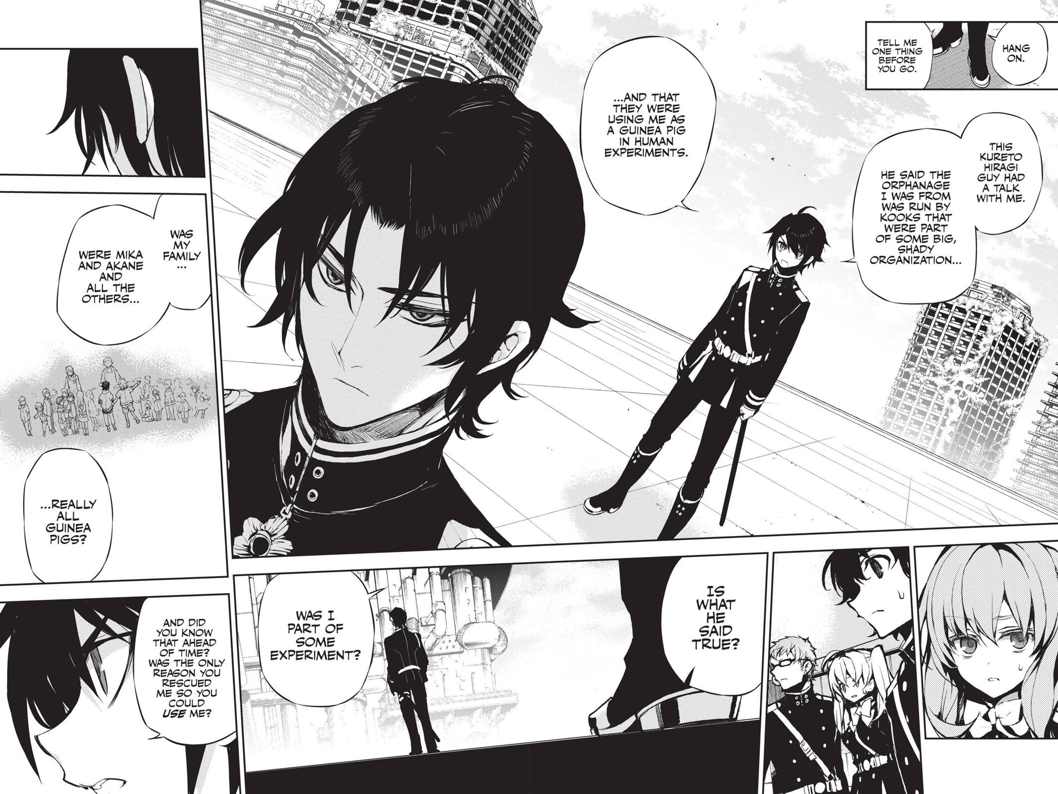 Read Seraph of the End Vampire Reign Manga Online