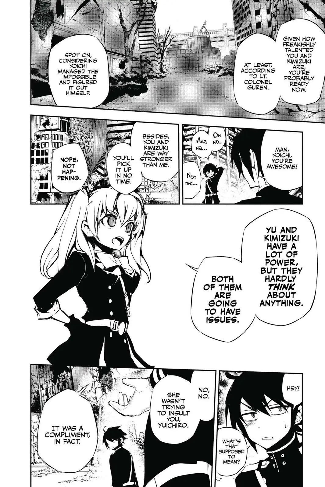 Read Seraph of the End Vampire Reign Manga Online