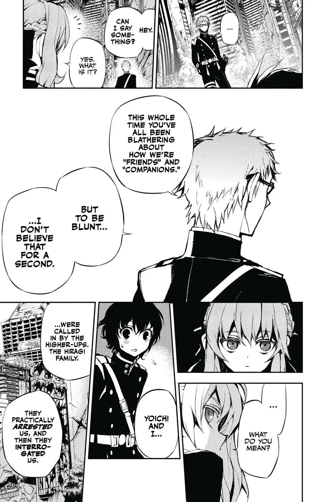 Read Seraph of the End Vampire Reign Manga Online