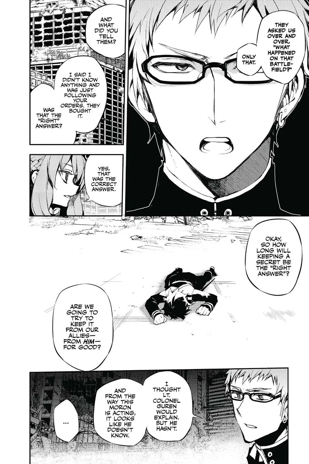 Read Seraph of the End Vampire Reign Manga Online