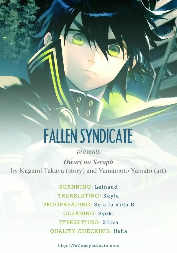 Read Seraph of the End Vampire Reign Manga Online