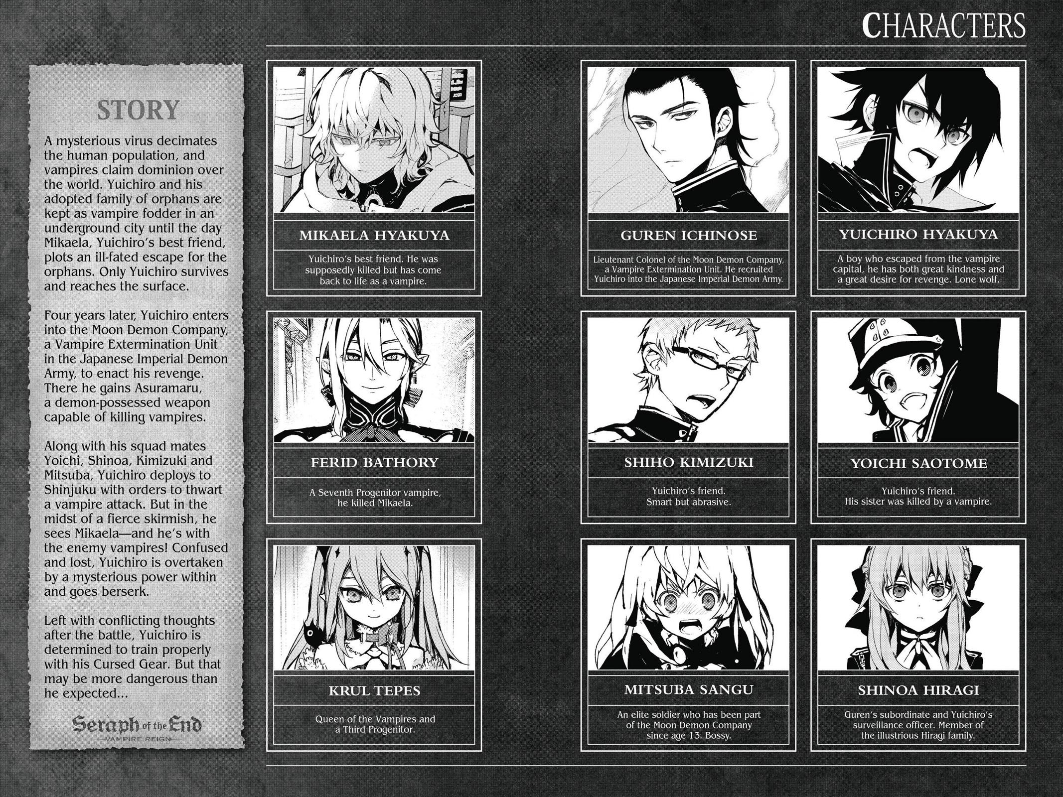 Read Seraph of the End Vampire Reign Manga Online
