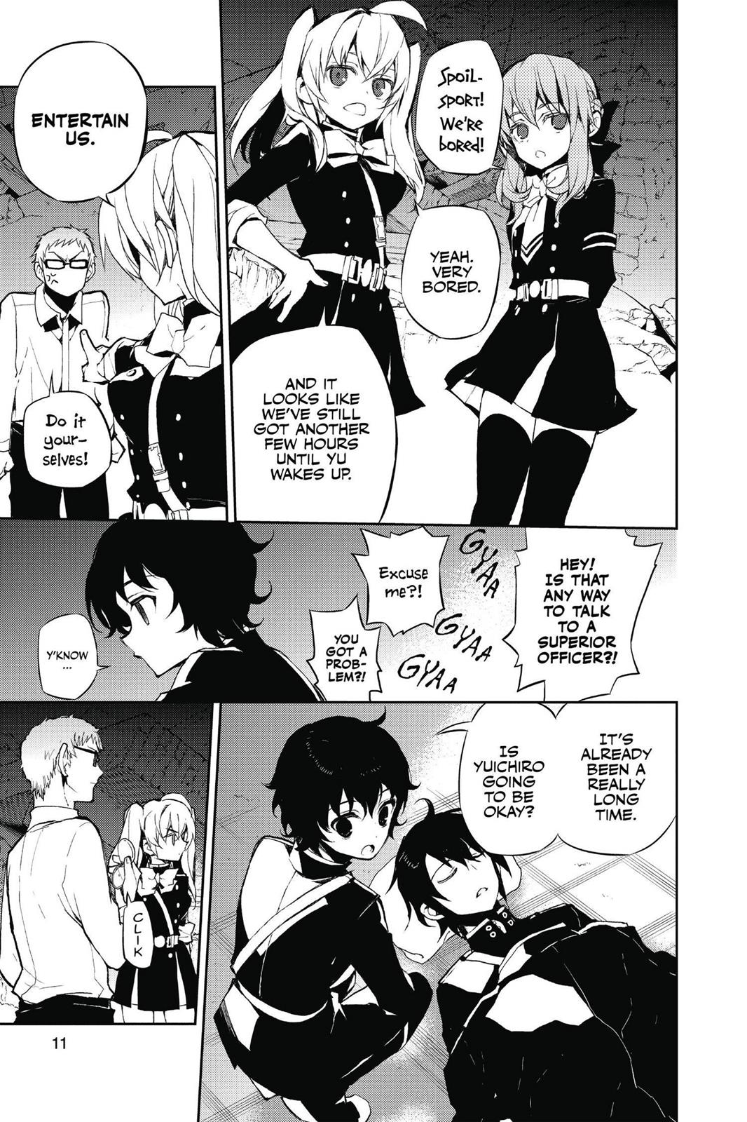 Read Seraph of the End Vampire Reign Manga Online