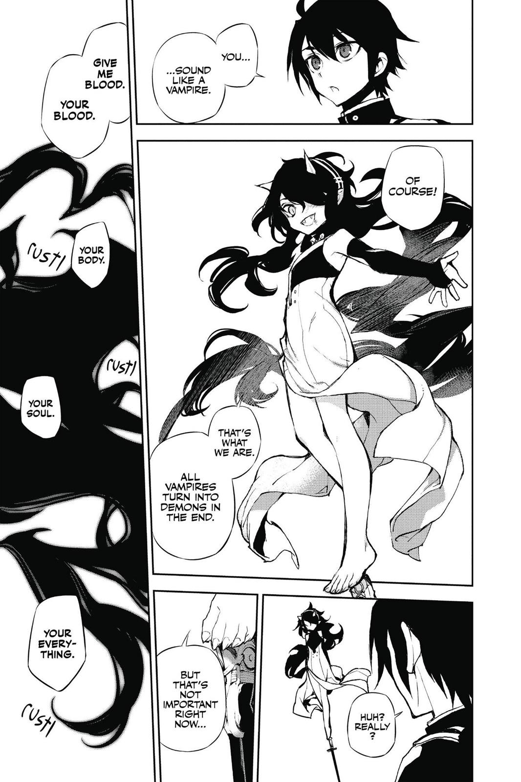 Read Seraph of the End Vampire Reign Manga Online