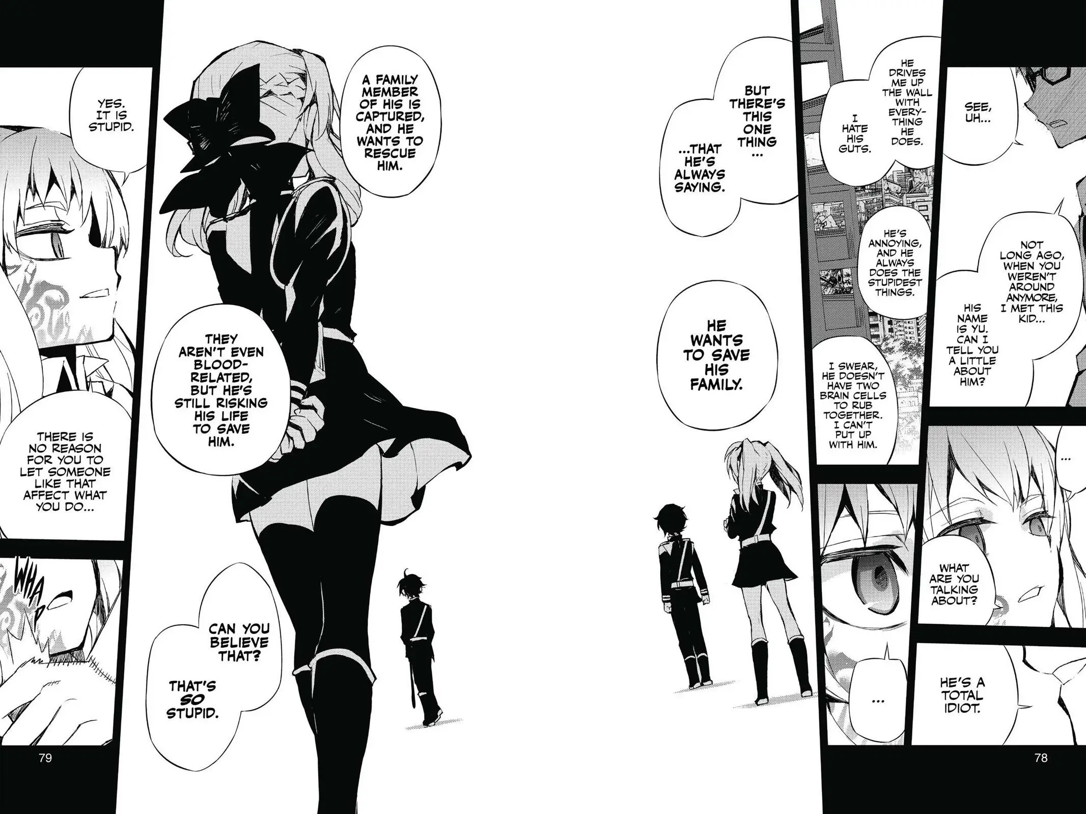 Read Seraph of the End Vampire Reign Manga Online