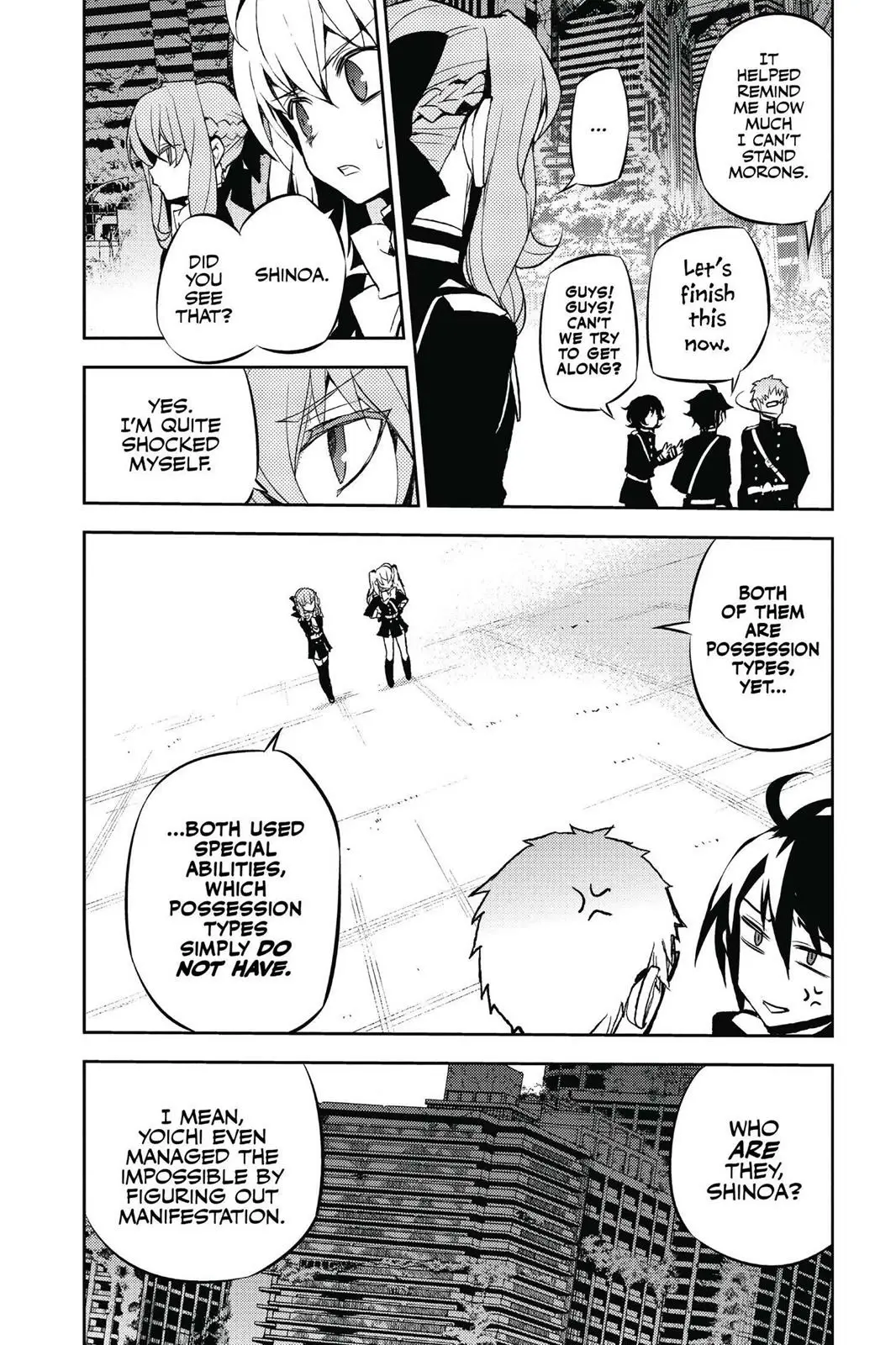 Read Seraph of the End Vampire Reign Manga Online