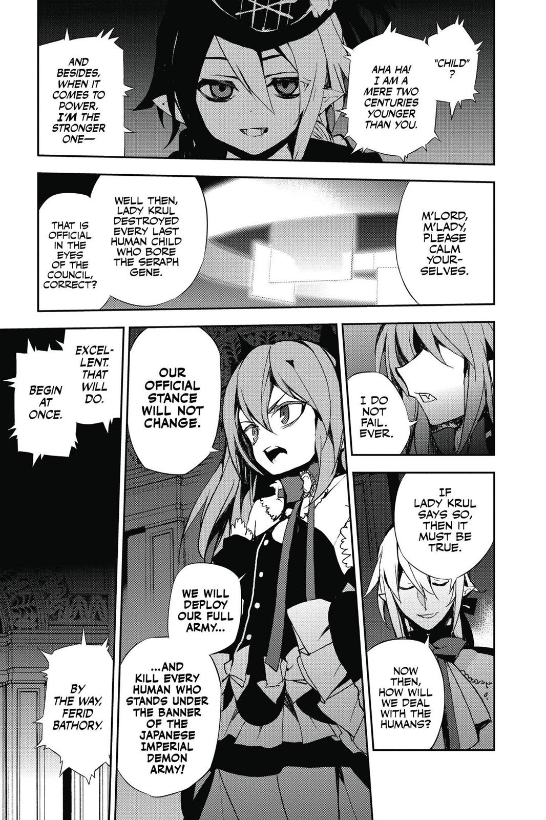 Read Seraph of the End Vampire Reign Manga Online