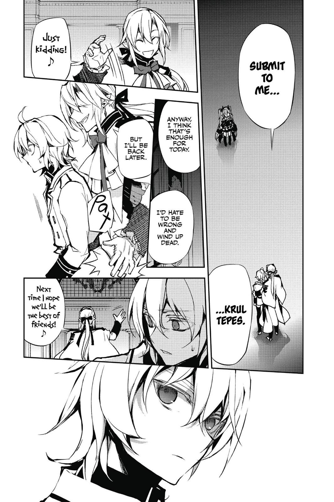 Read Seraph of the End Vampire Reign Manga Online