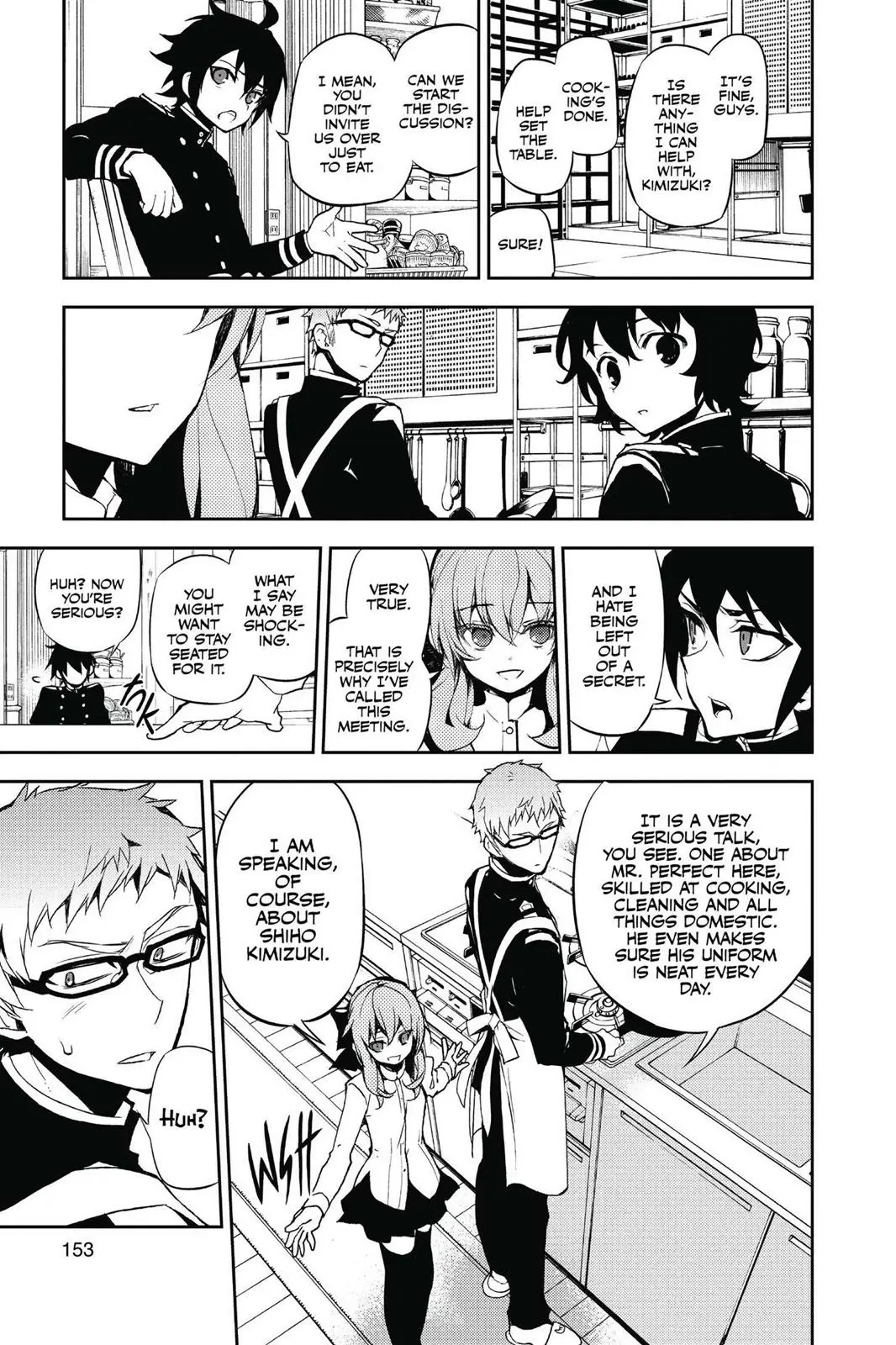 Read Seraph of the End Vampire Reign Manga Online