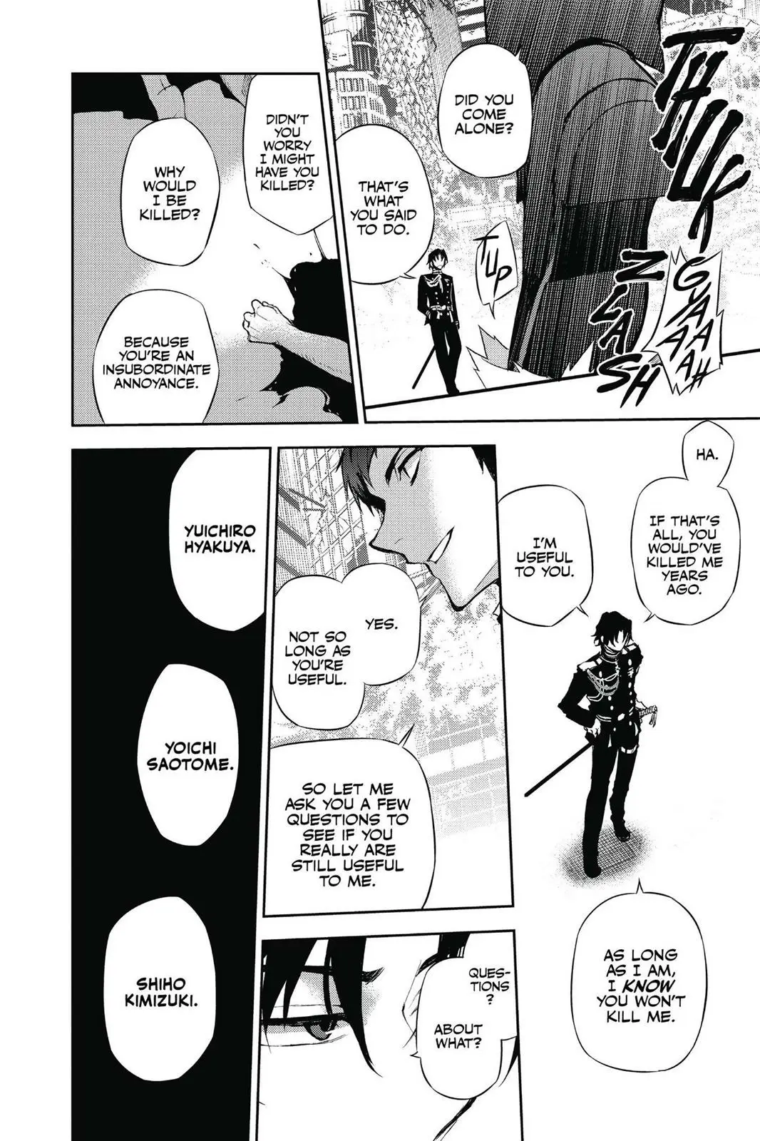 Read Seraph of the End Vampire Reign Manga Online