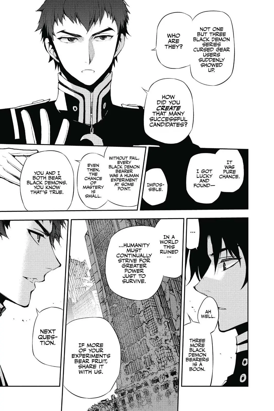 Read Seraph of the End Vampire Reign Manga Online