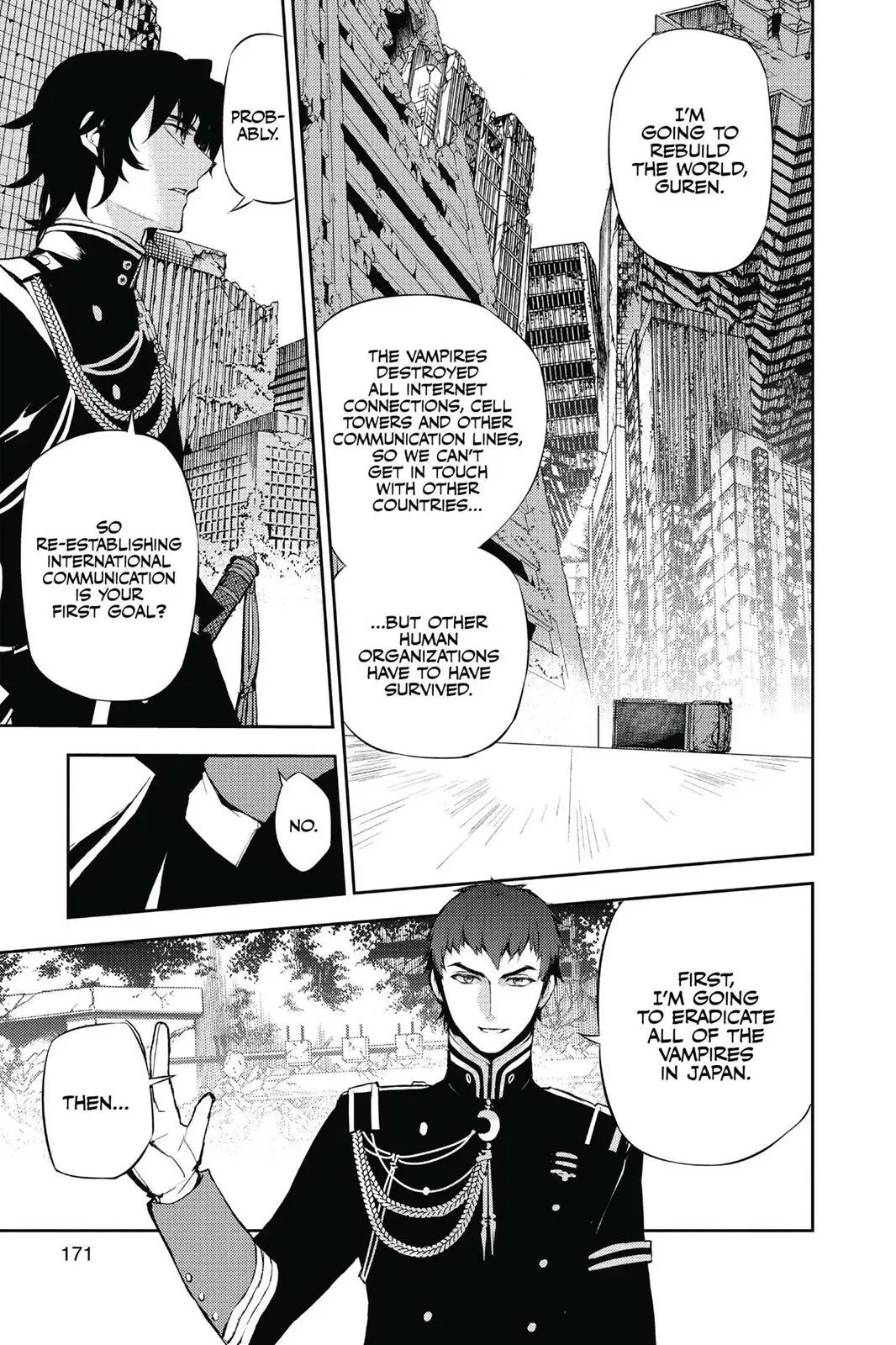 Read Seraph of the End Vampire Reign Manga Online