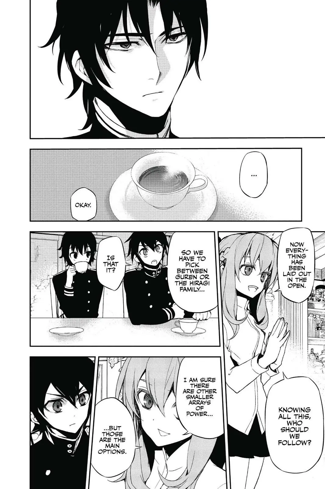 Read Seraph of the End Vampire Reign Manga Online