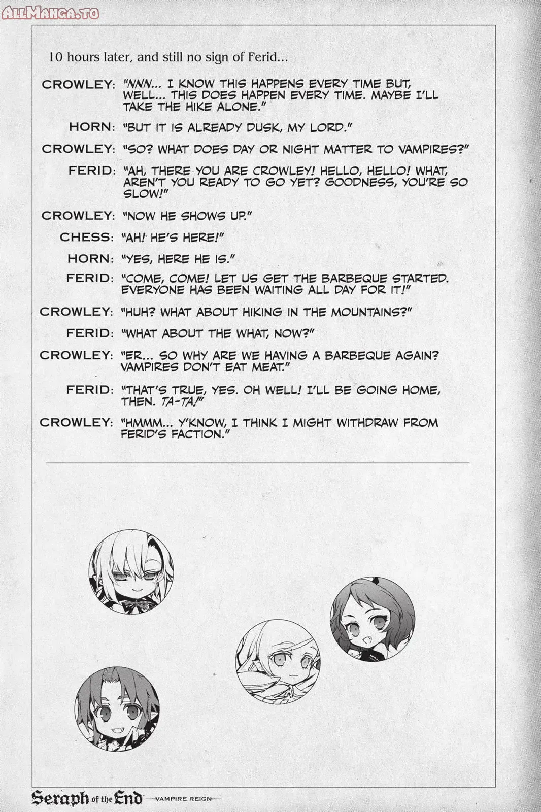 Read Seraph of the End Vampire Reign Manga Online