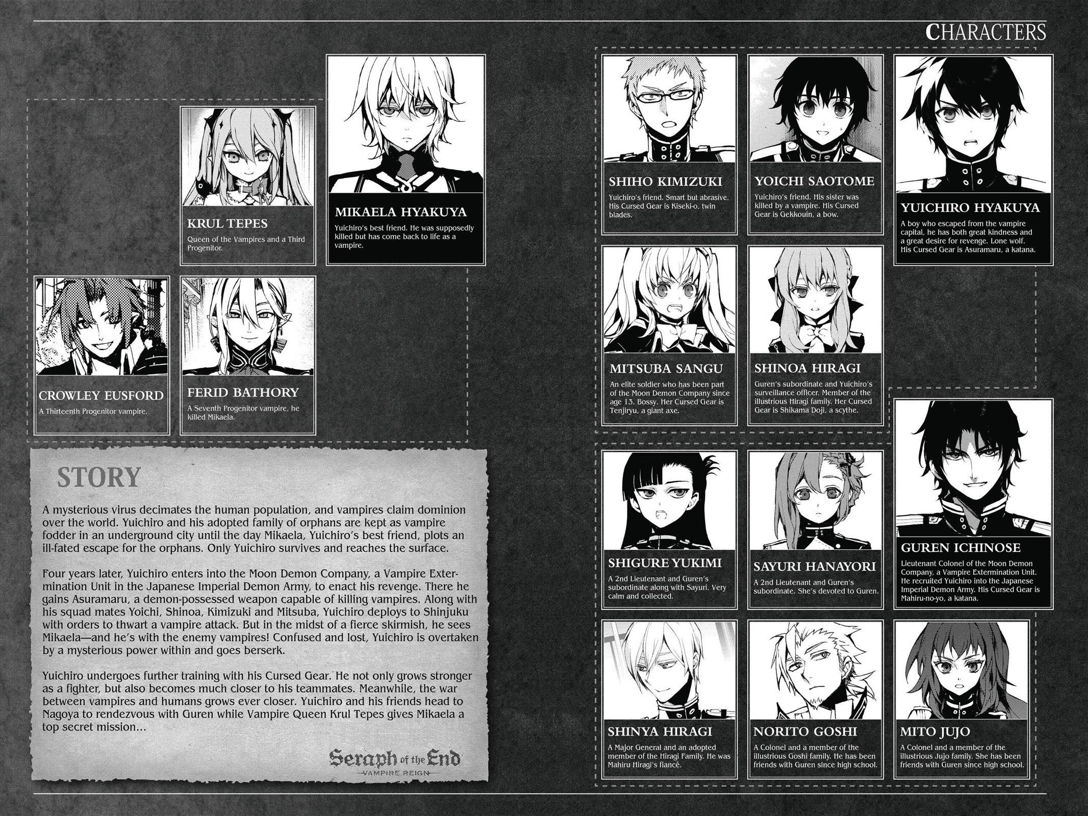 Read Seraph of the End Vampire Reign Manga Online