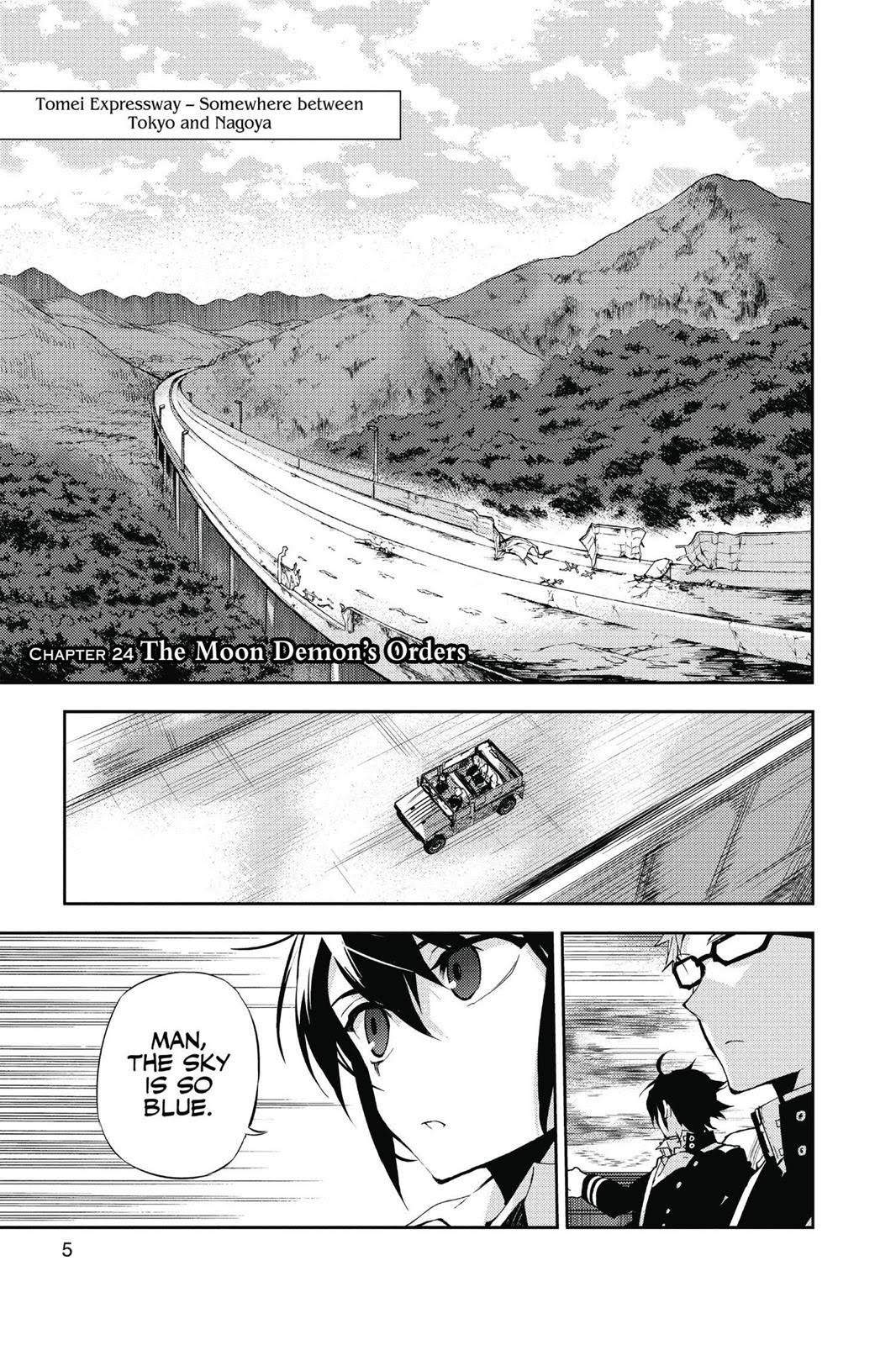 Read Seraph of the End Vampire Reign Manga Online