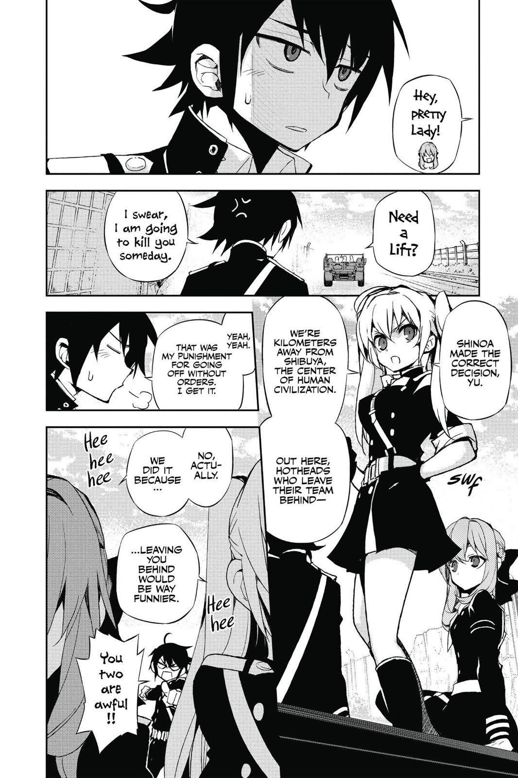 Read Seraph of the End Vampire Reign Manga Online