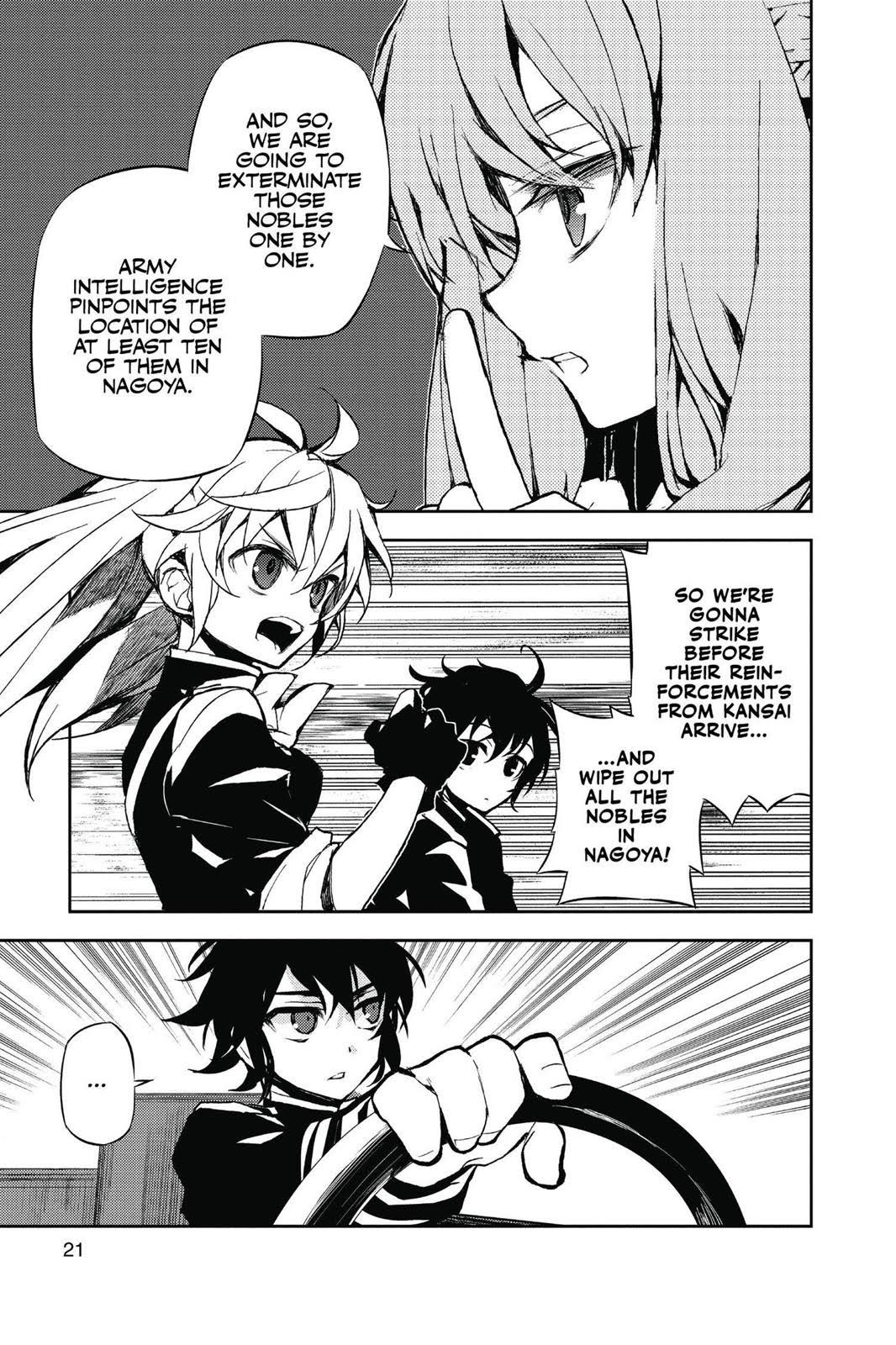 Read Seraph of the End Vampire Reign Manga Online
