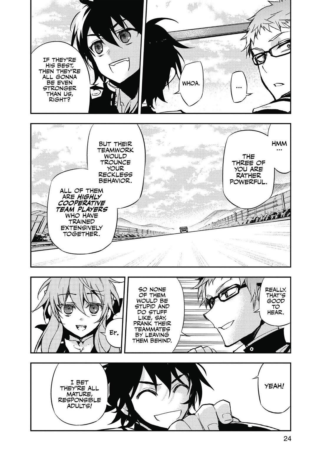 Read Seraph of the End Vampire Reign Manga Online