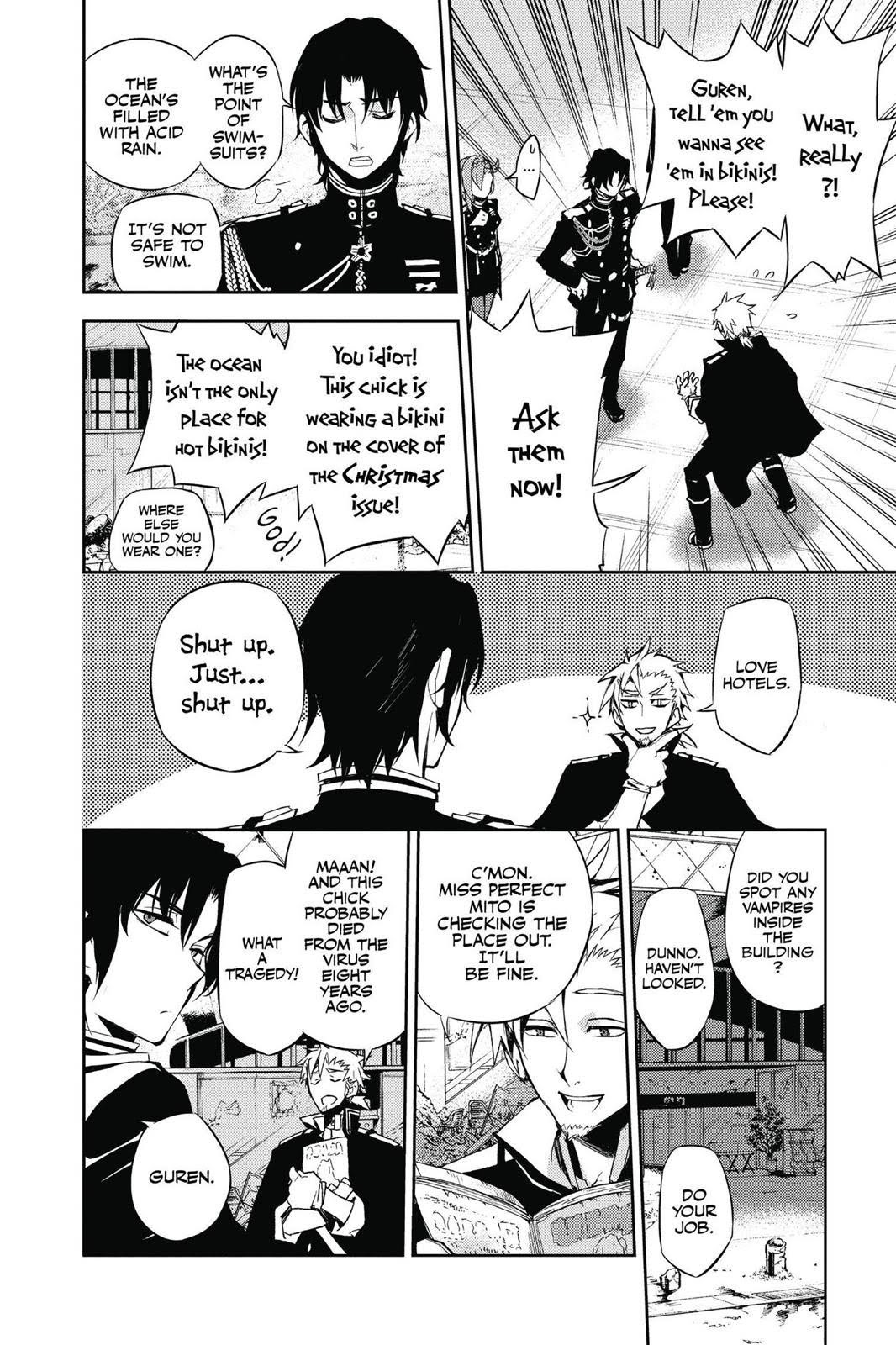 Read Seraph of the End Vampire Reign Manga Online