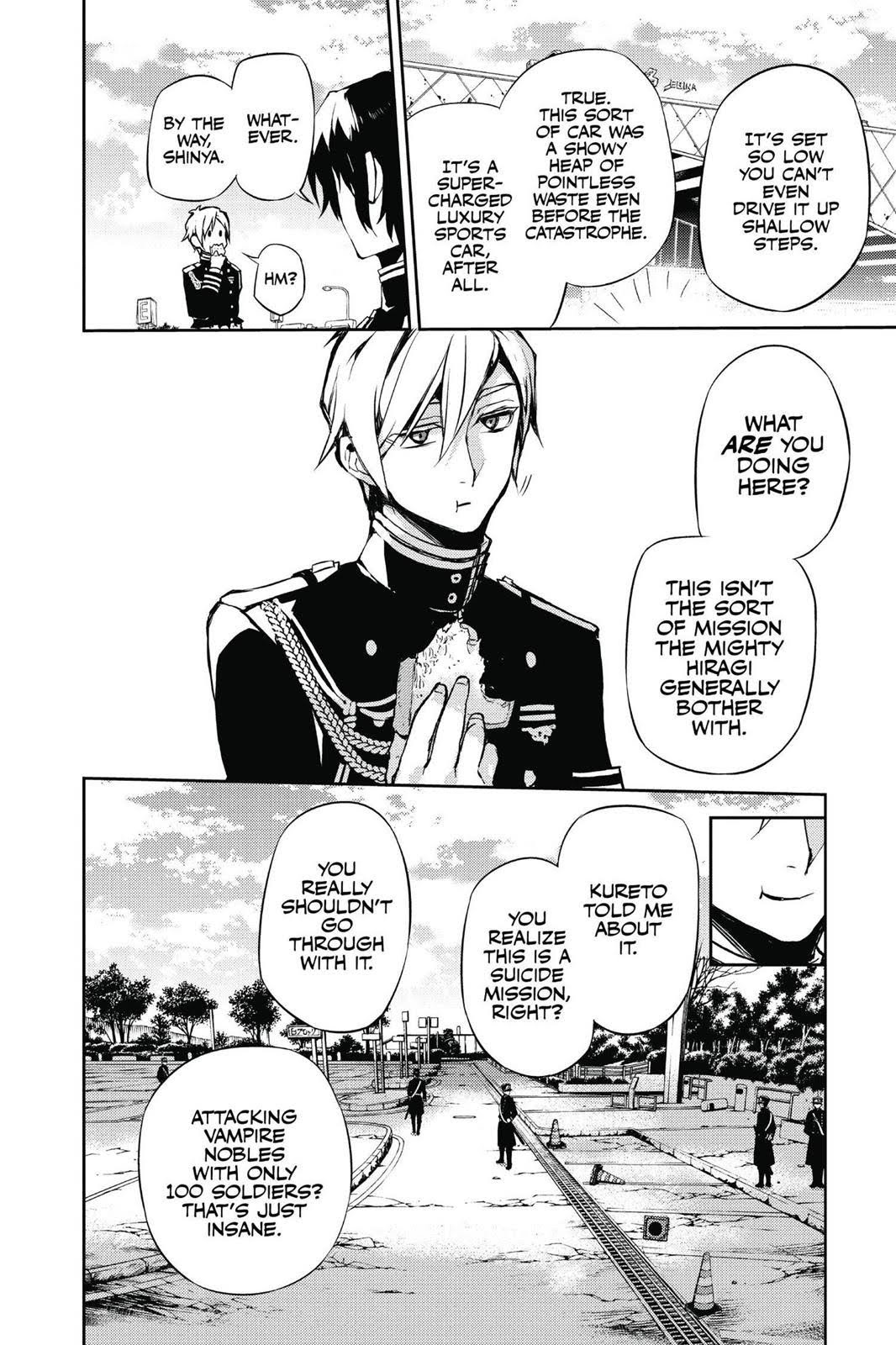 Read Seraph of the End Vampire Reign Manga Online