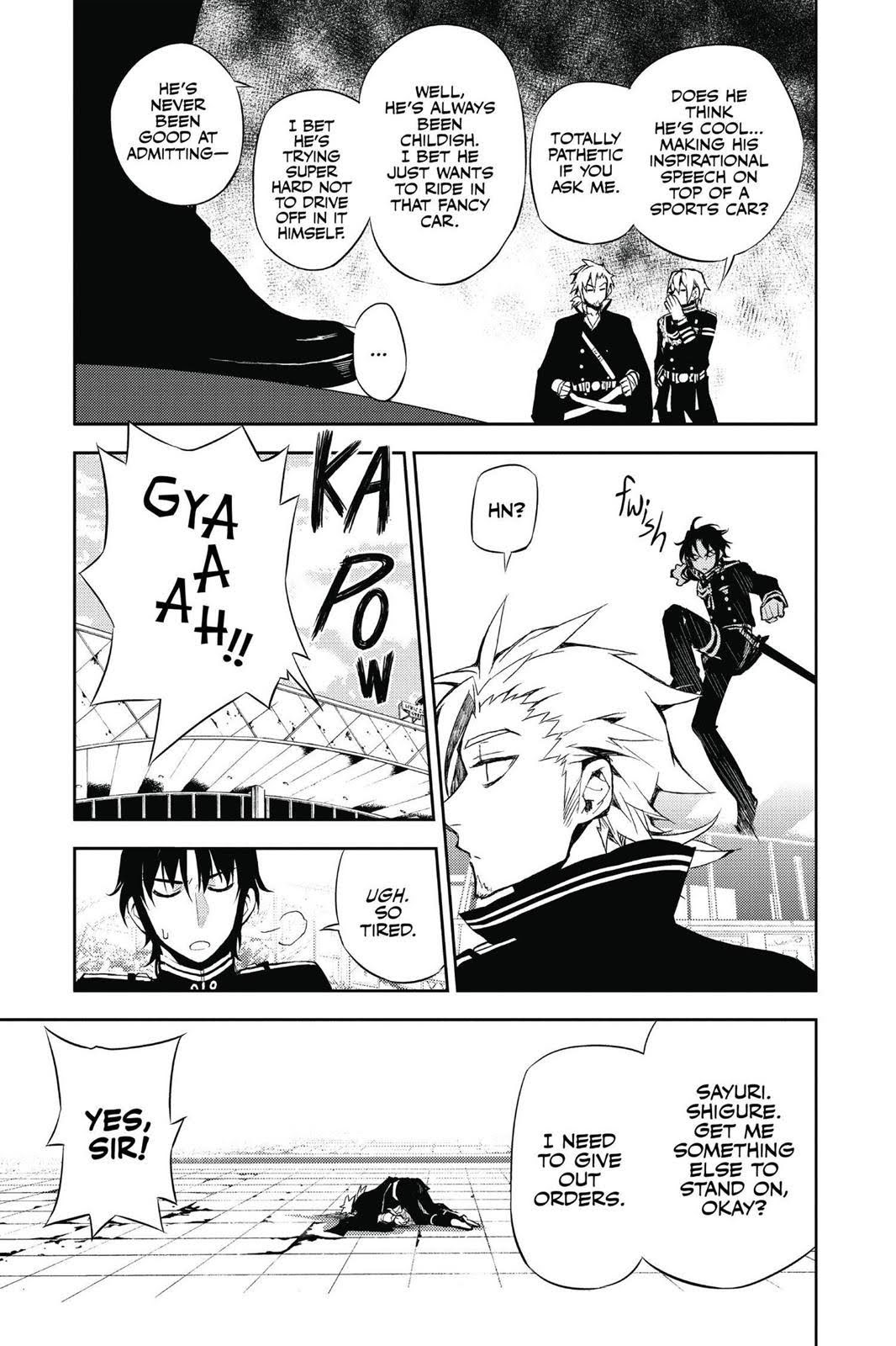 Read Seraph of the End Vampire Reign Manga Online