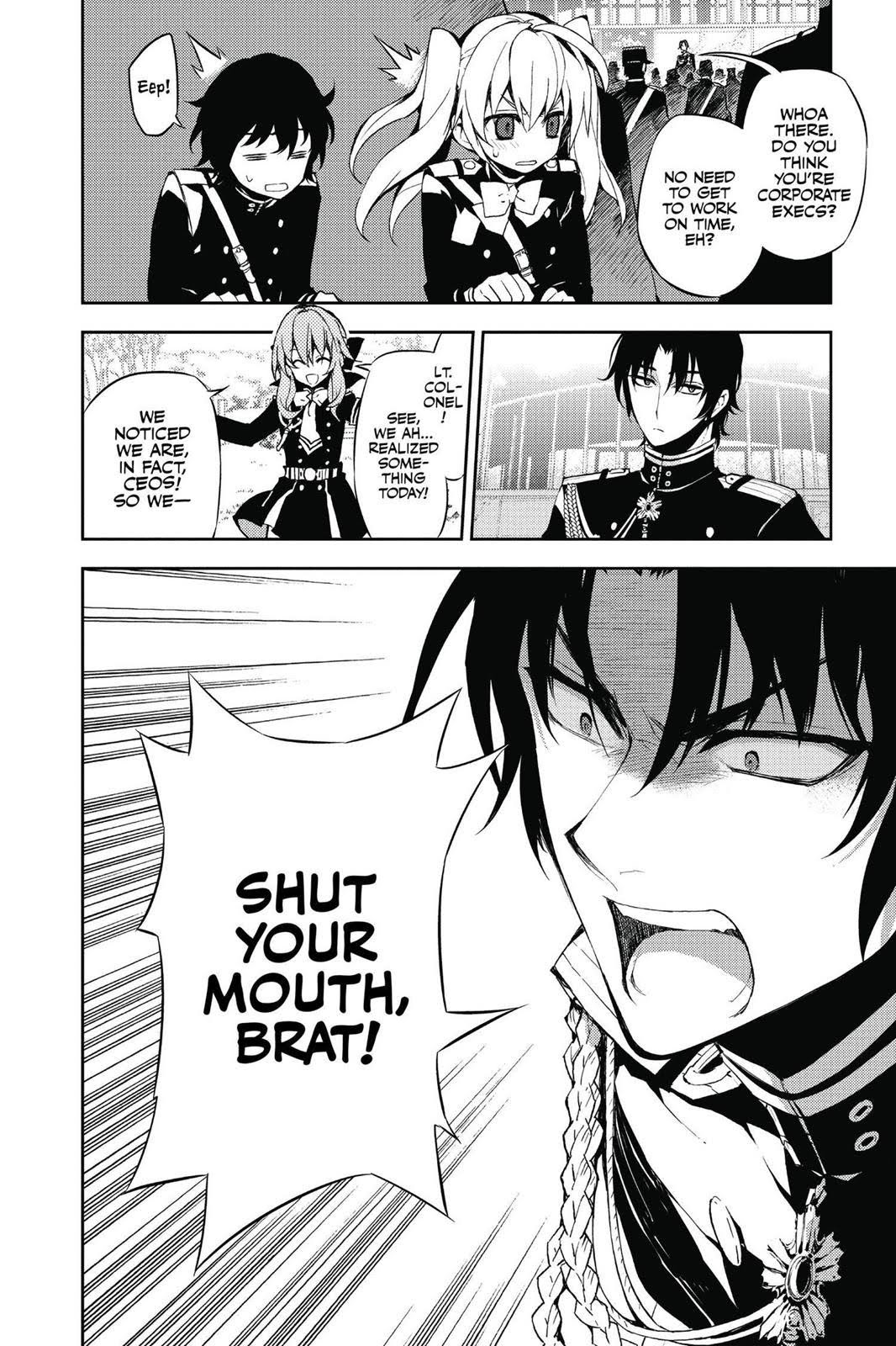 Read Seraph of the End Vampire Reign Manga Online